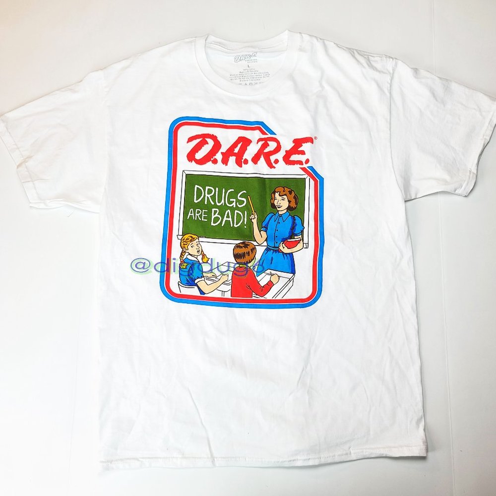 DARE say no to drugs tee